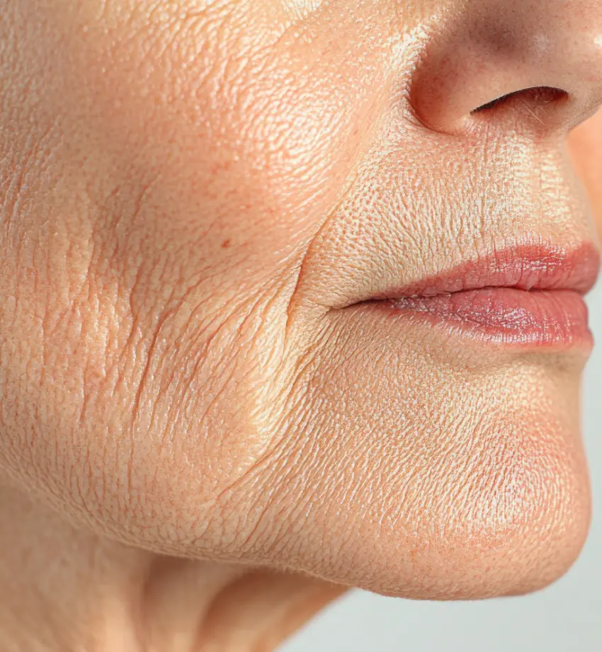 Fijne lijntjes en rimpels